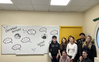 Hommage à Samuel Patty et Dominique Bernard