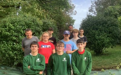 Chantier école des CAP Jardinier Paysagiste à la Chrysalide