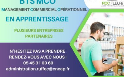 Intégrez le BTS MCO en apprentissage !