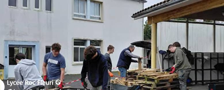 🌿🛠️ Un beau projet collectif des CAP JP au service du cadre de vie ! 🌳✨