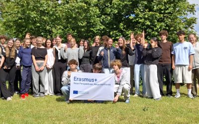 🛬Le Roc Fleuri accueille les élèves de la Realschule de Balzers (Liechtenstein) dans le cadre du programme Erasmus+