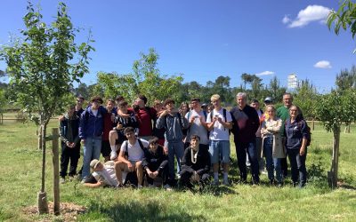 🌿 Les CAP Jardiniers Paysagistes et les élèves de l’option AET à Gujan Mestras 🌱✨