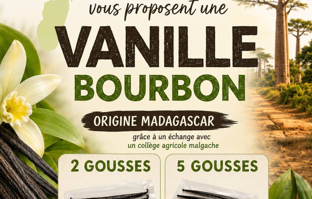 Vente de vanille SAPVER