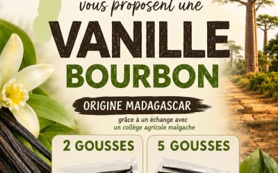 🌿✨ Vente solidaire de vanille Bourbon de Madagascar ✨🌿