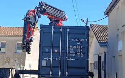 🌿📦 Des containers pour les CAP Jardiniers Paysagistes ! 📦🌿