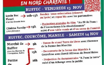 Le Lycée Roc Fleuri participe au Festival Alimenterre en Pays Ruffécois
